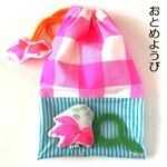 乙女のお祭り♪金魚すくい巾着袋DX・中（Ｂ）