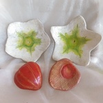 鬼灯♥小皿&箸置きペアセット