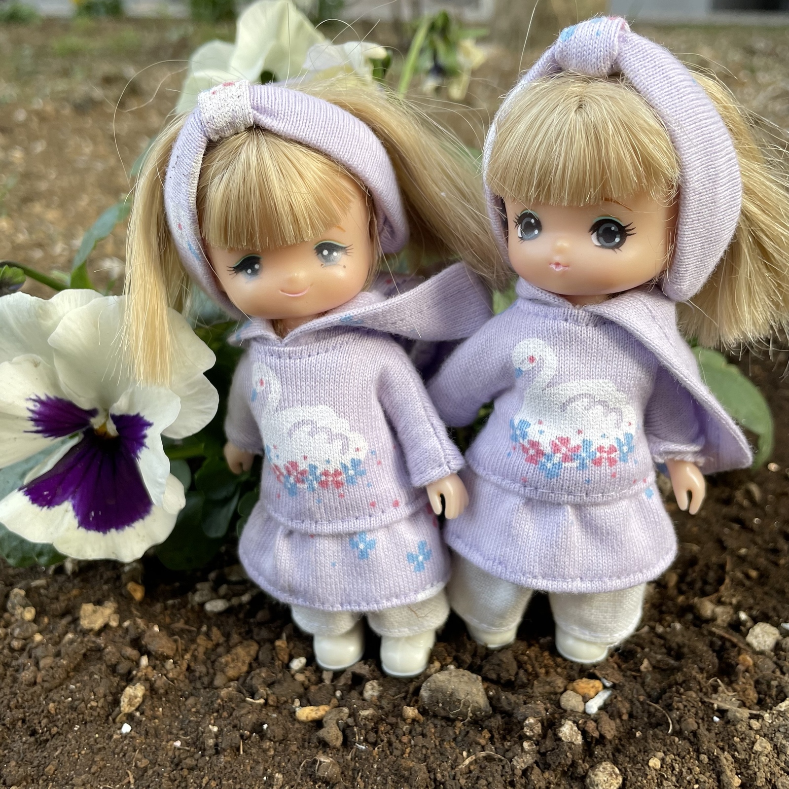 【確認用】ミキちゃんマキちゃん 服 4点セット ハンドメイド 　227 確認用】ミキちゃんマキちゃん 服 4点セット ハンドメイド 227