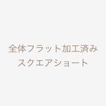 全体フラット加工済み　計測用チップ　square short