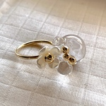 bubble flower ring