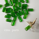 green glas beads6p