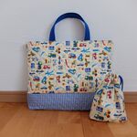 kiiroitori-7様オーダー品＊レッスンバッグ&コップ袋