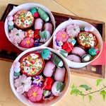 桃の節句☆ちりめん ひなまつりのちらし寿司弁当