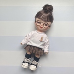 No.542¨̮♡︎ソランちゃん 服¨̮♡︎カットソー&プリーツスカート