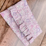 リバティフリルティッシュケース❁⃘*.ﾟラメ入りミシェルクリスタルシオン
