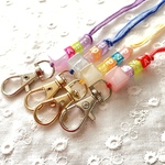 【再販】キャンディカラーのキーホルダー