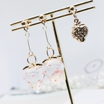 桜色ストロベリーピアス3点セット