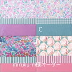 <miruku-m様オーダー＞リバティ入園入学6点セット