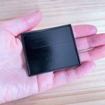 ミニチュア雑貨  和風トレー  黒