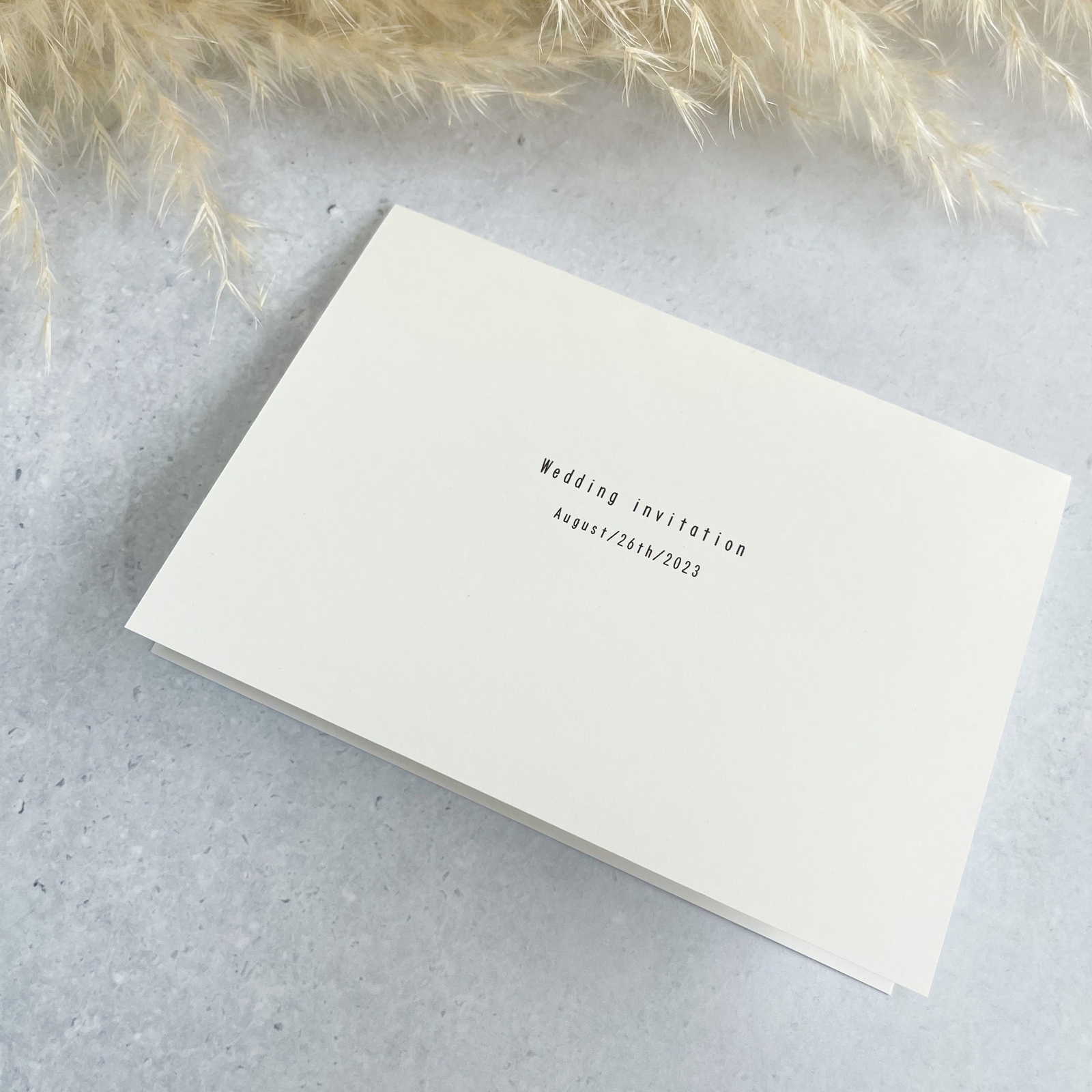 Nana♡招待状印刷込み250円♡【招待状30】 招待状 案内状 結婚式 両面印刷 ♡ - Diy store YUK ＊* | minne byGMO