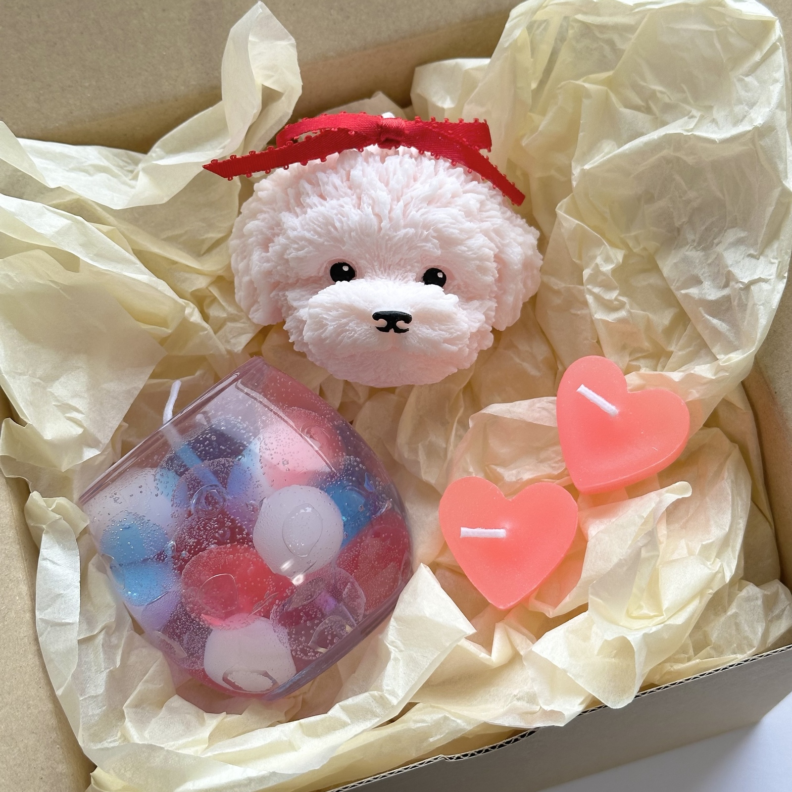 Leon　ハンドメイド クマさんキャンドル f195973ea07d0706c1fe1a0a380f43