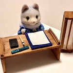 ミニチュア:お習字セット
