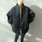 オーバーサイズブルゾン【ブラック】