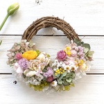 母の日♡春の花チューリップとラナンキュラスのハーフリース