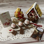 ハートがいっぱいバレンタインの菓子のおうち　チョコ