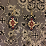 ネイティヴ柄 ピアス S