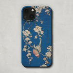 スマホケース / 葛飾 北斎「鷽 に 垂桜」 iPhone 全機種対応 14 13 12 11 SE Pro Max Plus 浮世絵 鳥 さくら 桜 枝垂れ桜 動物 日本画 和 和風 絵画 レトロ