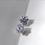 モアッサナイト　0.5ct/1ct/2ct/3ct　ピアス  　モアサナイト　