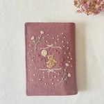 n様専用 テディベア刺繍のほぼ日5年手帳用カバー