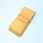 牛ヌメ革・間仕切付４本用・ペンケース （手縫い）