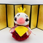 【受注製作only】ひなまつり  女雛 (赤×赤) セット * 文鳥 着せ替え ぬいぐるみ 用*  雛祭り ひな祭り ぬいぐるみ服 ぬい服 ぬいコス 20230208