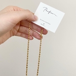 ball chain necklace   ボールチェーンネックレス
