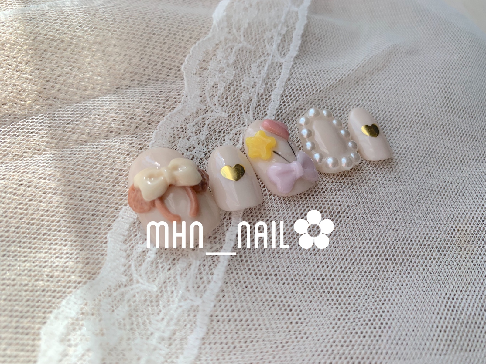 カチューシャネイル　チューリップネイル　ガーリーネイル カチューシャネイル チューリップネイル ガーリーネイル