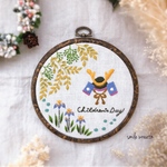 I様専用ページ【こどもの日　兜の刺繍フレーム】