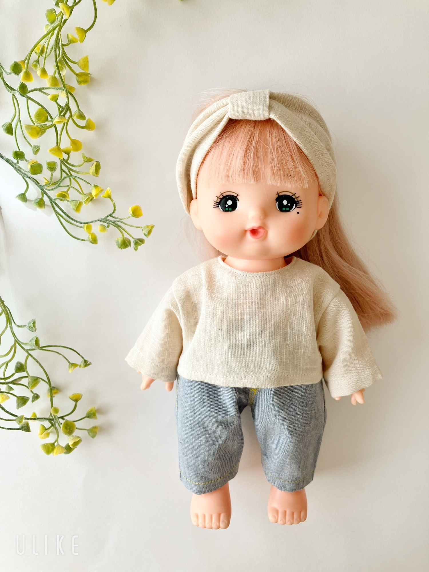 ゆる長袖カットソー ＊メルちゃん メルちゃん服 ソランちゃん