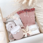 pink × flower 🌷オリジナル出産祝いギフトセット︎ ◌名入れ無料༶3wayドリンクカップ𓎩入りꕀ .ᐟ‪‪‬   
