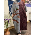 総絞りの着物からのチュニック　　　　　着物リメイク
