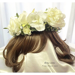 ホワイトローズの花冠プリンセス