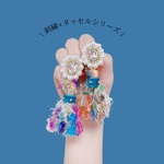 刺繍×タッセルシリーズピアス 2way | melancholily