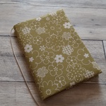 A5サイズブックカバー  花