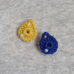 moon drops⁑月のしずくブローチ