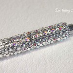デコアート　スワロフスキーのＬＥＤミニライト（懐中電灯）－きらきらを持ち歩き♥