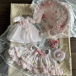 Blythe outfit ブライス アウトフィット 姫セット 薄いピンク