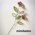【季節限定】　mimibaton🌸ステンドグラス・桜🌸