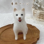 【専用ページ】愛犬うちの子マスコット　オーダー　羊毛フェルト