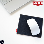 デニム マウスパッド【 BIG JOHN × メンズかもめ 】 革 レザー インテリア 雑貨 プレゼント ギフト レディース メンズ 父の日 DQ07M