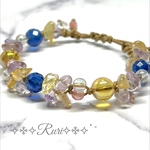 再販4＊༅೫planet Jewel೫༅ 天然石 パワーストーン ブレスレット