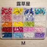 再再販●更に小さめ花材セット『小M』ケース入り ハーバリウムボールペン レジン●