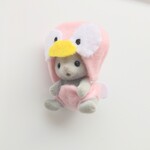 シルバニアファミリー　お座り赤ちゃん用　ペンギン　着ぐるみセット