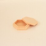【ミニチュア　木箱】六角箱