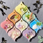 コラベル / モロッカン タイルサシェ【レインボーカラー】：Colabel / Moroccan Tile Sachet【rainbow color】