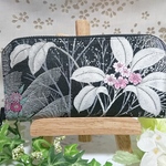 帯リメイク🌷ラウンドファスナー長財布