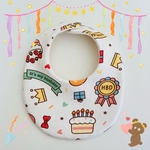 ベビー スタイ スペシャルバースデー柄 誕生日 bib nunoiro birthday バースデー