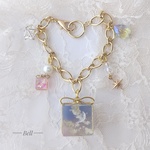 空レジン 雲レジン バックチャーム 