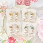 《全4色》butterfly ビジュー ピアス/イヤリング